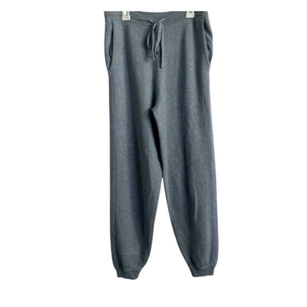 Allude Pull On Cashmere Wool shimmer Sweatpants Joggers pants